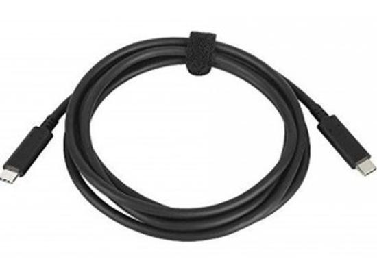 Lenovo USB-C to USB-C Data Cable 4K 2M For USB-C Dockstation & Other USB-C Devices - Black