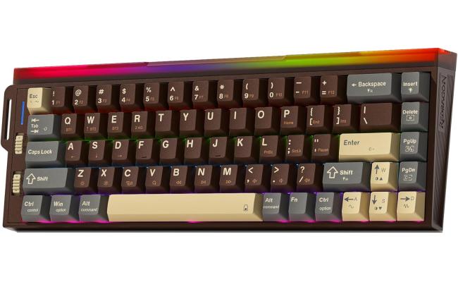 Redragon K752 Wireless Mechanical Keyboard, 60% Gasket Mount Gaming Keyboard with RGB Backlit, Creamy Sound, Tri-Mode 2.4GHz/BT5.0, Hot-Swappable, PBT Keycaps for PC/Mac Gamer Redragon K752 Wireless Mechanical Keyboard, 60% Gasket Mount Gaming Keyboard with RGB Backlit, Creamy Sound, Tri-Mode 2.4GHz/BT5.0, Hot-Swappable, PBT Keycaps for PC/Mac Gamer