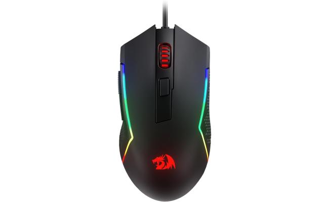 Redragon M616 RGB Gaming Mouse, 10000 DPI Wired Optical Mouse with 6 Programmable Buttons & 8 Backlit Modes, Software Supports DIY Keybinds