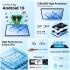 TECLAST P30T (2025) 10.1" IPS 90hz Android 14 WIFI Tablet (128GB Storage / 4GB + 8GB Shared Memory) 6000mAh Battery , Grey
