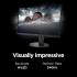 Lenovo Legion 27QD-10 Gaming Monitor - 27" QHD 2K IPS Display - 240Hz Refresh Rate - 0.5 ms MPRT - 99% sRGB - AMD FreeSync™ Premium - Ergonomic Stand - HDMI 2.1 & DP