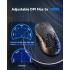 Redragon M617 Ultralight Honeycomb Shell Wired Gaming Mouse, 41g, 10,000 DPI, 6 Programmable Buttons, Drag-Free Paracord, Type-C Gamer Mouse with 2 Side Buttons for PC/Mac/Laptop, Black