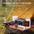 EcoFlow RIVER 3 Plus Portable Power Station (600W rated output and 1200W X-Boost), 245Wh Capacity, 600W Rated Output, 20ms UPS , 30dB Whisper Quiet, 1-hr Fast Charging, IP54 Waterproof Rated Battery Pack, Grey EcoFlow RIVER 3 Plus Portable Power Station (600W rated output and 1200W X-Boost), 245Wh Capacity, 600W Rated Output, 20ms UPS , 30dB Whisper Quiet, 1-hr Fast Charging, IP54 Waterproof Rated Battery Pack, Grey