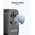 Anker 312 PowerExtend 30W, Wall Charger with Travel Plug, 1-Ports USB-C, 2-Ports USB-A, Wall Plug, 312 Outlet Extender, Black Anker 312 PowerExtend 30W, Wall Charger with Travel Plug, 1-Ports USB-C, 2-Ports USB-A, Wall Plug, 312 Outlet Extender, Black