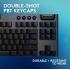 Logitech G915 X Lightspeed TKL Wireless Mechanical Gaming Keyboard, Double-Shot PBT Keycaps, Fully Programmable Keys, RGB Backlit Mac/PC Gaming Keyboards, Aluminum Finish, GL Clicky Switches - Black Color Logitech G915 X Lightspeed TKL Wireless Mechanical Gaming Keyboard, Double-Shot PBT Keycaps, Fully Programmable Keys, RGB Backlit Mac/PC Gaming Keyboards, Aluminum Finish, GL Clicky Switches - Black Color