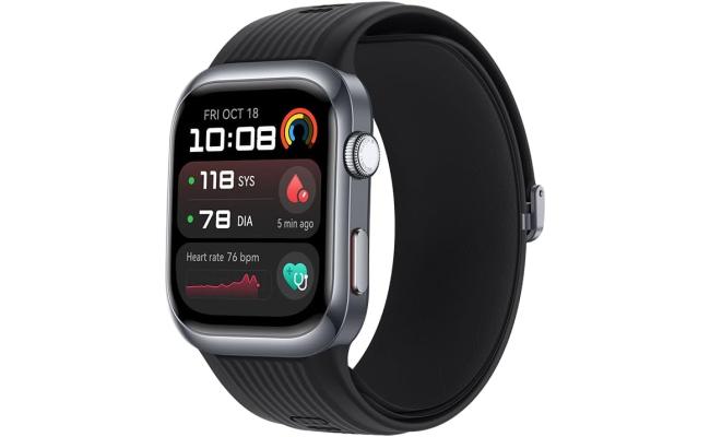 HUAWEI WATCH D2 Smartwatch, 1.82" AMOLED Touch display, Blood Pressure Monitoring, Slim Design, Bluetooth Calling, Compatible with iOS Android, 6 months HUAWEI care+, Black