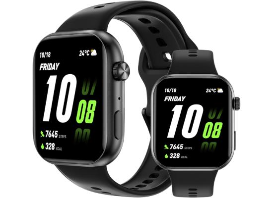 HONOR Choice Watch 2i Smartwatch, 1.85″ AMOLED Display, 14-Day Battery, Bluetooth Calling, Heart Rate & SpO₂ Monitoring, 109 Sports Modes, IP68 Water-Resistant, Android & iOS, Black