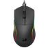Redragon Deicide M816 Wired USB-C 4000 DPI 5 Buttons Custom RGB Lighting 1.8M Detachable Cable Ergonomic Lightweight Optical Sensor Gaming Mouse – Black