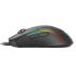 Redragon Deicide M816 Wired USB-C 4000 DPI 5 Buttons Custom RGB Lighting 1.8M Detachable Cable Ergonomic Lightweight Optical Sensor Gaming Mouse – Black
