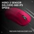 Logitech G PRO X Superlight 2c Wireless Gaming Mouse, 51 g pro-Grade Compact Mouse with 5 programmable Buttons, USB-C Charging, 44K DPI Sensor, up to 8 kHz Polling for PC/Mac - Magenta