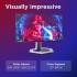 Lenovo Legion Pro 27Q-10 Gaming Monitor 26.5" | QD-OLED | 280Hz, 0.03 ms, 16:9, 2x HDMI 2.1, DisplayPort 1.4, 1 x USB-B, 3 x USB-A | Tilt, Swivel, Pivot, Lift Adjust Stand | White