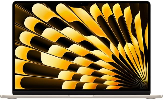 Apple NEW MacBook AIR 15 (2025) Apple M4 (512GB/24GB) 10‑Core CPU & 10‑Core GPU Retina True Tone , Starlight