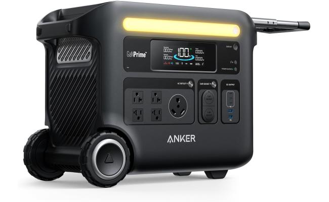 Anker SOLIX F2600 Portable Power Station, 2400W (Peak 3600W) Solar Generator, GaNPrime Battery Generators for Home Use, LiFePO4 Power Station for Outdoor Camping Anker SOLIX F2600 Portable Power Station, 2400W (Peak 3600W) Solar Generator, GaNPrime Battery Generators for Home Use, LiFePO4 Power Station for Outdoor Camping