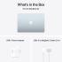 Apple NEW MacBook AIR 15 (2025) Apple M4 (512GB/24GB) 10‑Core CPU & 10‑Core GPU Retina True Tone , Sky Blue