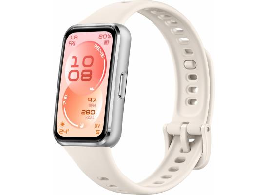 HUAWEI Band 11 Health and Fitness Tracker, Smart Watch, 24/7 Health Intelligence, HRV, Sleep Tracking, Stress Monitor, Emotional Wellbeing, Ultra-Slim, iOS & Android, Up to 14 Days Battery Life, White