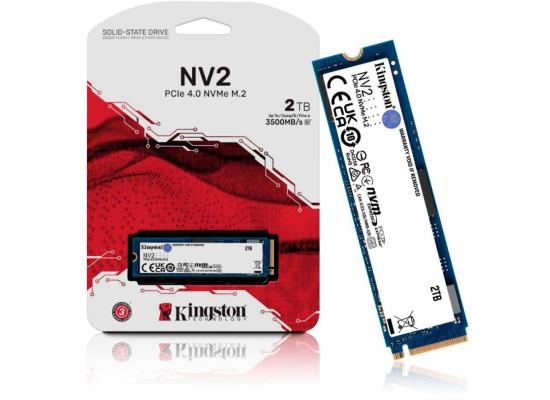 Kingston NV2 2TB M.2 2280 NVMe PCIe 4.0 Internal SSD Up to 3500 MB/s