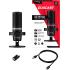 HyperX DuoCast RGB USB Condenser Microphone Cardioid Pop Filter Gain Control For PC, PS5, PS4, Mac