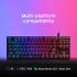 HyperX Alloy Origins Core PBT Mechanical PBT Keycaps RGB Aluminum Body HyperX Linear Red Switch
