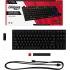 HyperX Alloy Origins Core PBT Mechanical PBT Keycaps RGB Aluminum Body HyperX Linear Red Switch