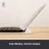 Logitech K780 Multi-Device Bluetooth For Computer Phone & Tablet FLOW Cross-Computer Control Compatible - English