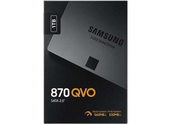 Samsung 870 QVO 1TB SATA  (2.5") Internal Solid State Drive (SSD)