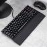 Redragon P036 Meteor M Keyboard Wrist Rest Pad Soft Memory Foam w/ Anti-Slip Rubber Base For 80% 87 Keys Compact Size