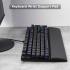 Redragon P037 Meteor L Keyboard Wrist Rest Pad Soft Memory Foam w/ Anti-Slip Rubber Base For 100% 104 Keys Compact Size
