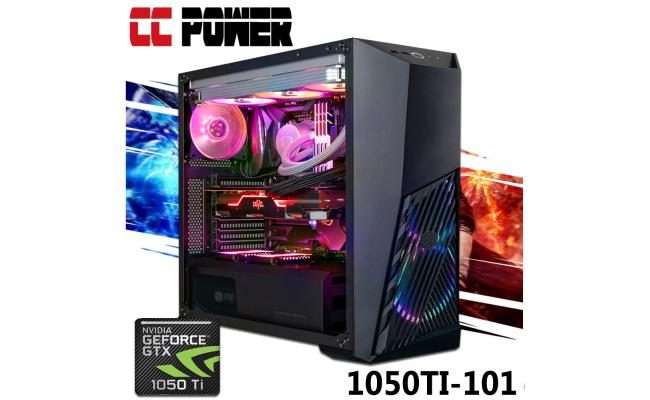 CC Power 1050TI-101 Gaming PC 10Gen Core i3 4-Cores w/ GTX 1050TI 4GB DDR5