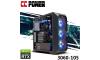 CC Power 3060-105 Gaming PC 11Gen Intel Core i7 K-Series 8-Cores w/ RTX 3060 12GB + Custom Cooler