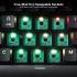Redragon K632 Noctis 60% Wired RGB Mechanical Ultra-Thin Low Profile Dedicated Media Control - Linear Red Switch