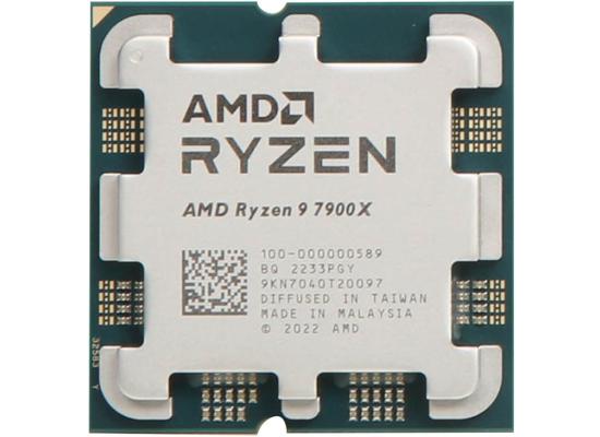 AMD RYZEN 9 7900 12-Core 4.7GHz (5.6 GHz Max Boost) 64MB Cache AM5 Desktop Processor , Tray
