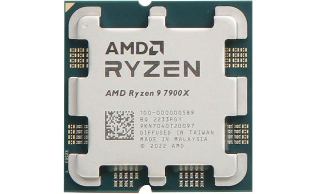 AMD RYZEN 9 7900x 12-Core 4.7GHz (5.6 GHz Max Boost) 64MB Cache AM5 Desktop Processor , Tray