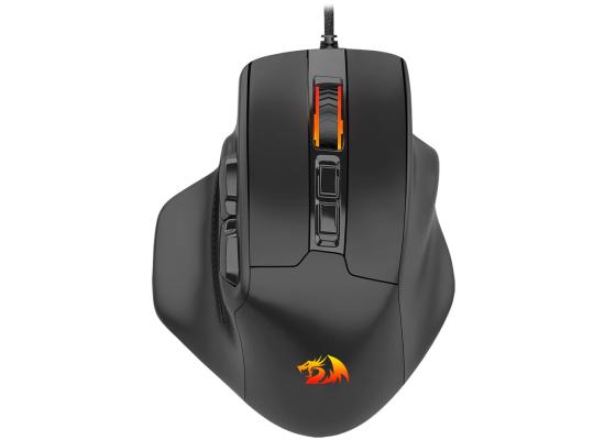 Redragon M806 Bulleye Wired RGB 7 Programmable Buttons 12,400 DPI w/ Thumb rest - Black