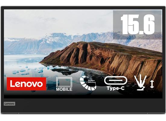 Lenovo L15 Mobile 15.6" IPS Panel Full HD IPS With USB Type-C Height Adjust Stand - Black