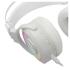 Redragon H320 Lamia 7.1 Surround Sound Volume Control Noise Cancelling RGB Light w/ Stand - White