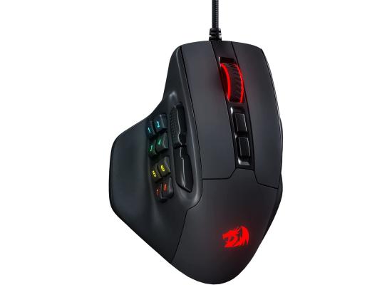 Redragon M811 Aatrox MMO 15 Programmable Buttons Wired RGB w/ Ergonomic Natural Grip Build