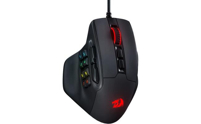 Redragon M811 Aatrox MMO 15 Programmable Buttons Wired RGB w/ Ergonomic Natural Grip Build