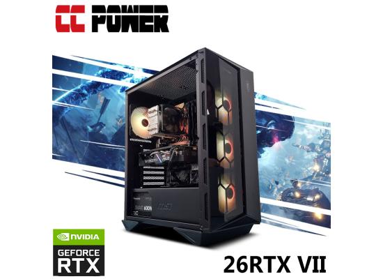 CC Power 26RTX VII Gaming PC 12Gen Core i7 12-Cores w/ RTX 2060