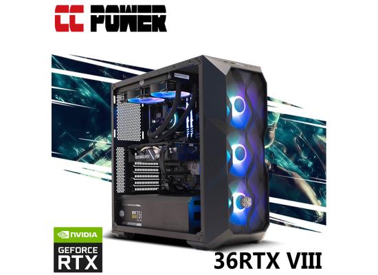 CC Power 36RTX VIII Gaming PC AMD Ryzen 5 6-Cores w/ RTX 3060 12GB DDR6