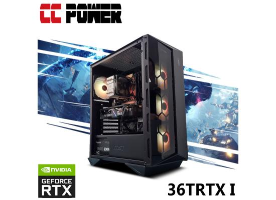 CC Power 36TRTX I Gaming PC 12Gen Core i7 12-Cores w/ RTX 3060 TI 8GB Liquid Cooled