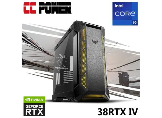 CC Power 38RTX IV Gaming PC 12Gen Core i9 16-Cores w/ RTX 3080 10GB Liquid Cooled DDR5