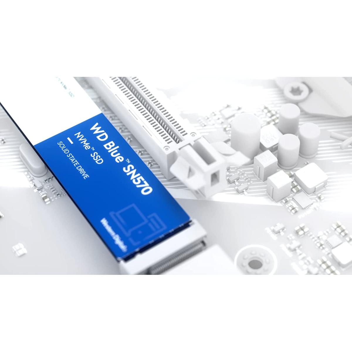 WD Blue SN570 NVMe M.2 2280 500GB PCI-Express 3.0 x4 3D NAND Up to