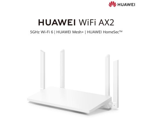 HUAWEI AX2 WIFI 6 AX1500 Wireless Dual Band Router HarmonyOS Mesh+ Gigabit Ethernet 