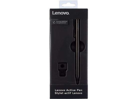 Lenovo Active Capacity Pens for Touchscreen Laptop w/ Holder & 3 Replacement Tips- Black