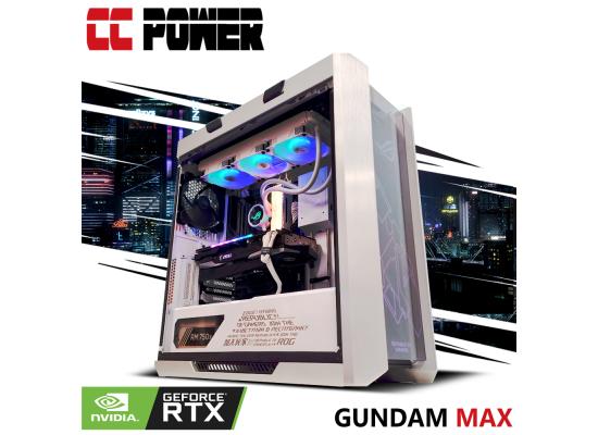 Gundam MAX Limited Edition Gaming PC 5Gen AMD Ryzen 5800X3D w/ RTX 3080 TI Liquid Cooled