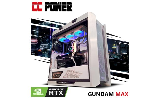 Gundam MAX Limited Edition Gaming PC 5Gen AMD Ryzen 5800X3D w/ RTX 3080 TI Liquid Cooled