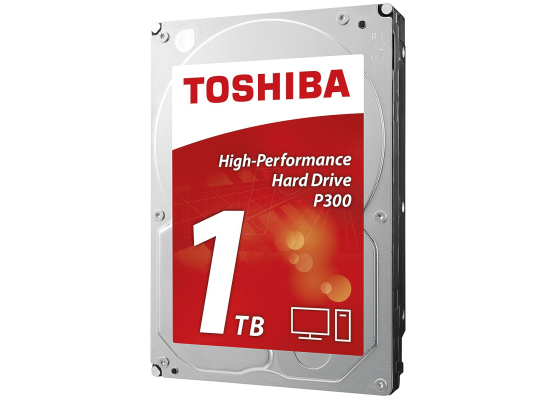 Toshiba P300 1TB HDD 7200 RPM SATA 6Gb/s 64 MB Cache 3.5 inch For Desktop