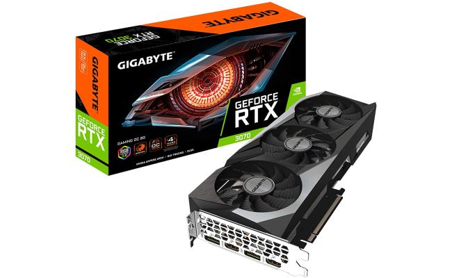 GIGABYTE Gaming OC GeForce RTX 3070 8GB GDDR6 rev. 2.0 LHR