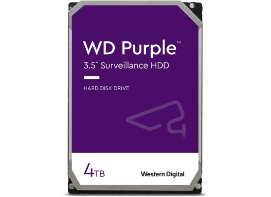 Western Digital 4TB WD Purple Surveillance Internal HDD 256 MB Cache