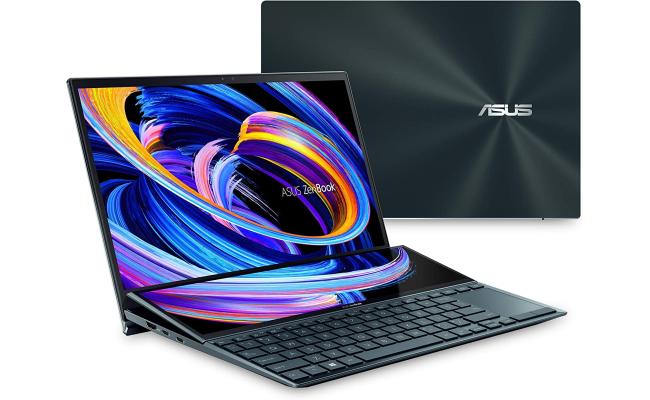 ASUS ZenBook Duo 14 UX482 NEW Intel 11th Gen Core i7 4-Cores Touch Screen  - Celestial Blue
